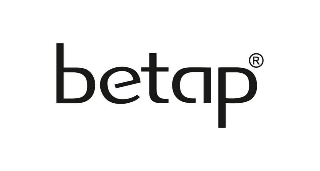 Betap logo zwart